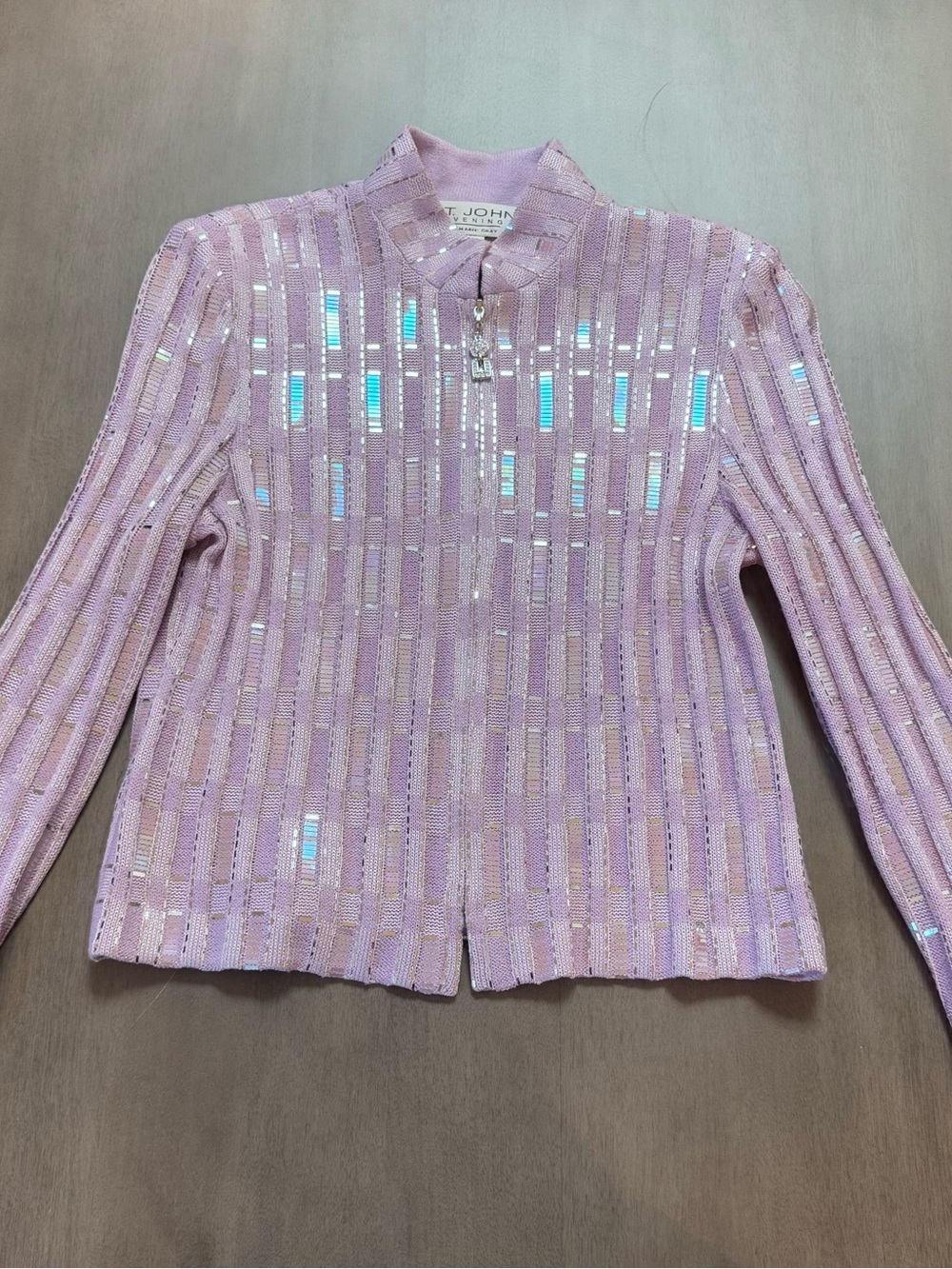 St. John Evening Collection Sequin Knit Set